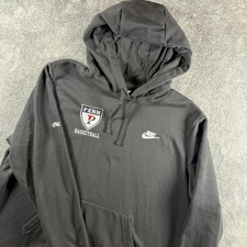 Nike Penn Quakers Hoodie Mens XL Black NCAA Basketball Pullover Sweatshirt