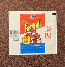 1983 TOPPS FOOTBALL WAX PACK WRAPPER - EX CONDITION