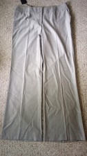 NEW Escada Taupe Women's Trousers/Pants, Size 46, Tonia 5004118