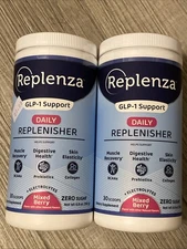 2 Replenza Replenisher Electrolytes Mixed Berry BB 8/2026