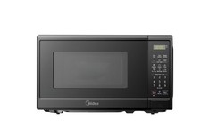 Midea 0.7-cu ft 700 -Watt Countertop Microwave  Black 