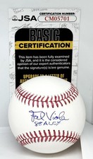 Frank Viola Minnesota Twins signed MLB Baseball Ball + 88 AL CY Inscription JSA