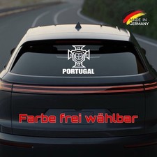 Auto Aufkleber Portugal Wappen Flagge Kreuz Heckscheibe Auto Portoguesa #2