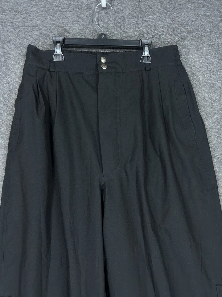 Zero Restriction Golf Pants Mens Large Black Ankle Zip Gore-Tex Waterproof - Image 2 of 4