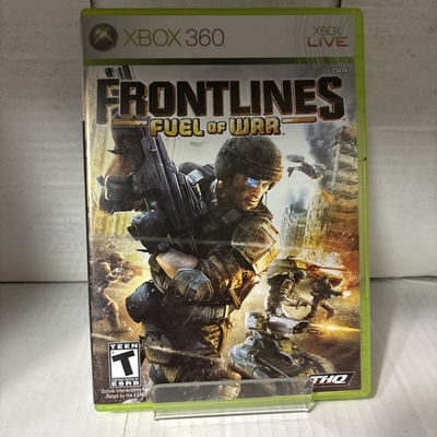 #ad Frontlines: Fuel of War Microsoft Xbox 360 2008 COMPLETE AND TESTED $3.99