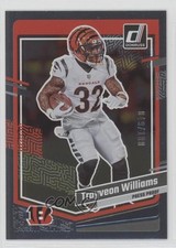 2023 Panini Donruss Press Proof Silver 49/100 Trayveon Williams #59 15sx