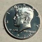 1970-S Kennedy half dollar. 40% silver gem PROOF 1/2$.  #q3