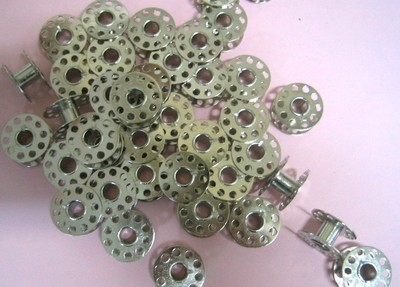 30 Metal Bobbins for Home Sewing Machines SINGER 15 Class
