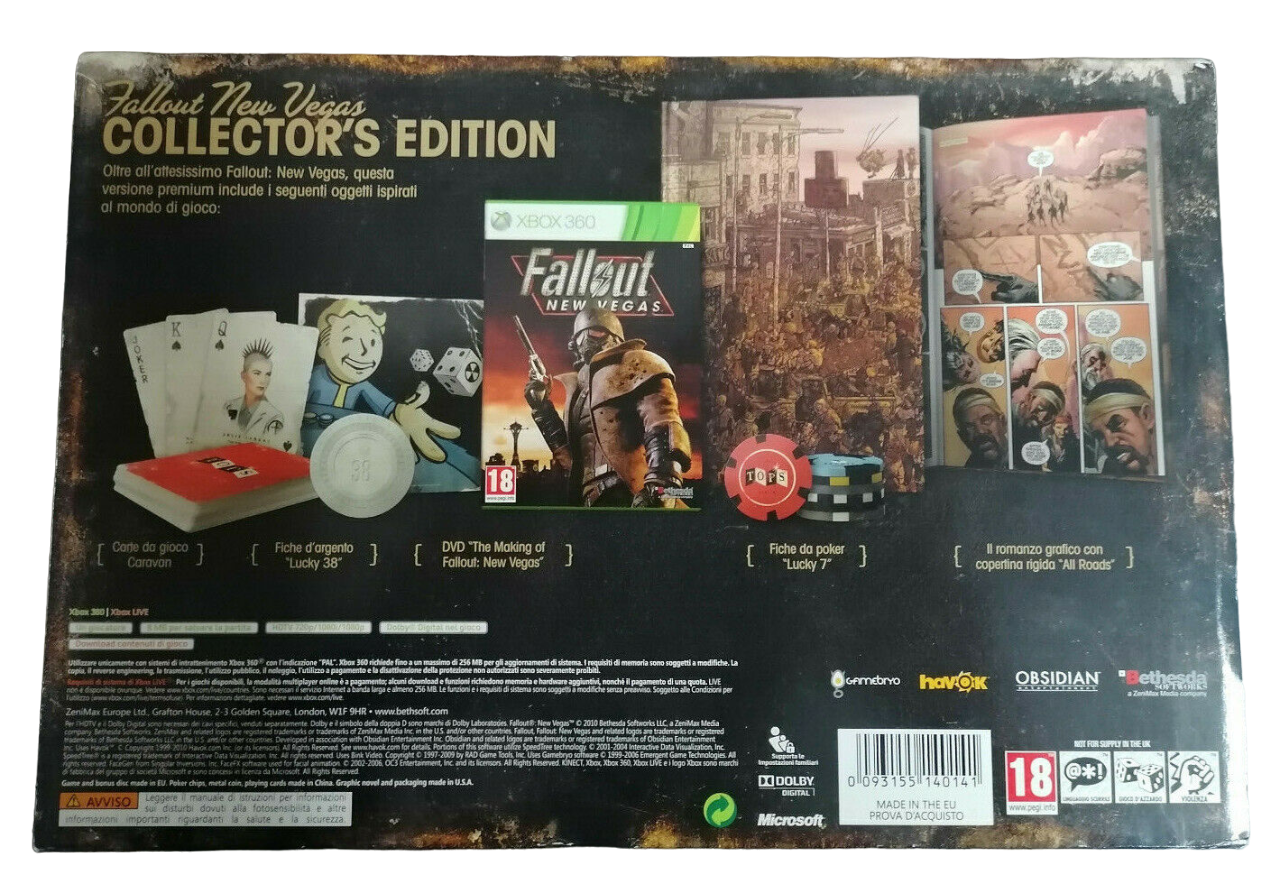 Fallout: New Vegas: Collector's Edition PS3 - Open Set, Sealed