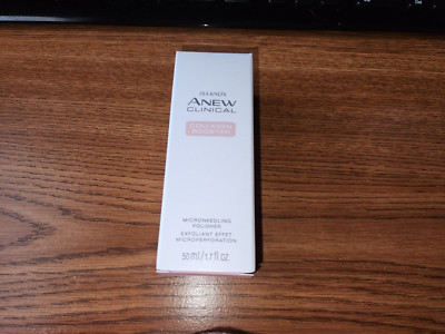 Avon Isa Knox Anew Clinical COLLAGEN BOOSTER Microneedling Polisher 1.7oz NEW