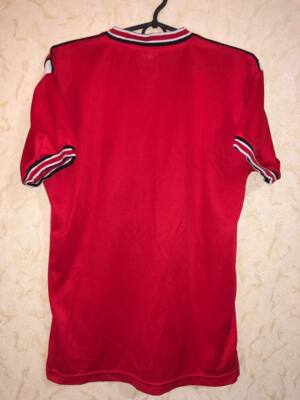 1970 Manchester united score draw ユニフォーム Manchester United 1972 - 1974 Home Score Draw football shirt