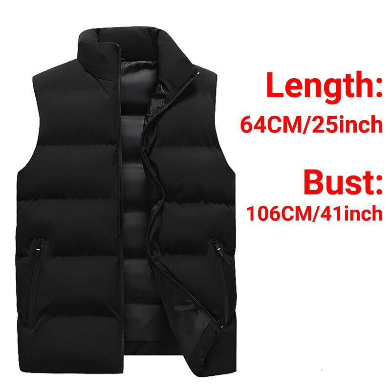 Mens Fleece Lined Coat Hooded Zip Up Winter Thermal Warm Windproof