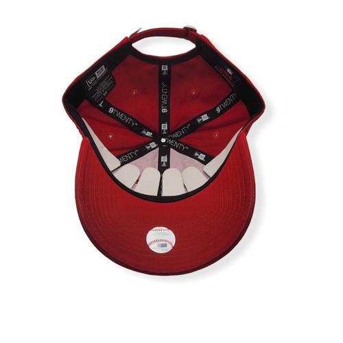 New Era Los Angeles Angels 9Twenty Core Classic Replica Red Adjustable Strap Hat - Picture 5 of 6