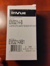 invue custom zips cabinet sensor with bumper black EM3214x61