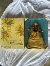 1998 Mattel Sunflower Barbie Doll 19466 Vincent Van Gogh Limited Edition NRFB