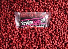 Bloodworm Bandable Hard Red Hook Bait Pellets 8MM 80G Course Carp Match 34.88 per kilo