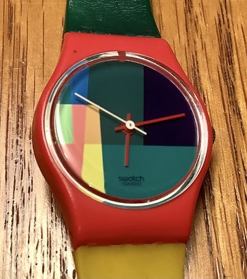 swaTch Ladies McSwatch LR105 1985 ( 25mm ) ( FUN ) | eBay