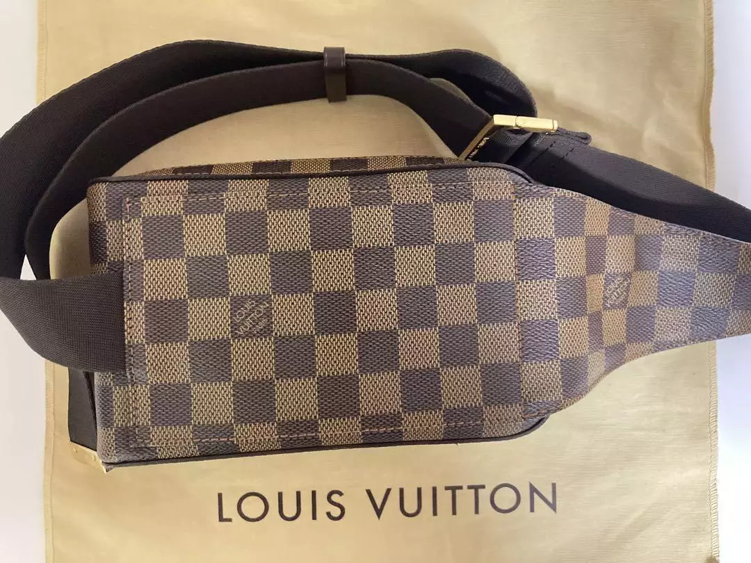 LOUIS VUITTON Damier Geronimos Crossbody Bumbag Shoulder Bag Men