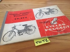 Catalogo Parti Di Ricambio Peugeot CT VCT 1971 Cyclomotore