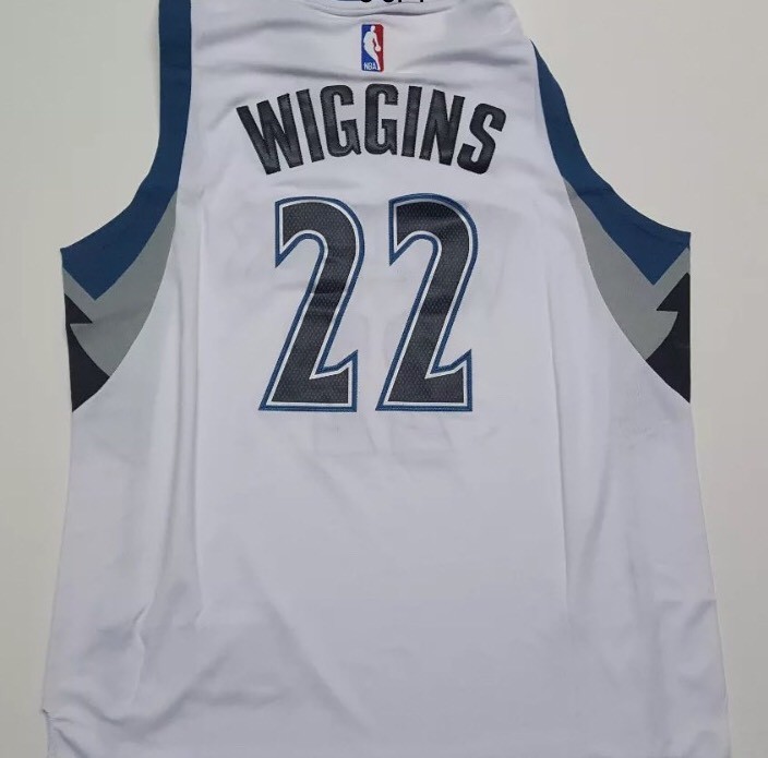 Andrew Wiggins Minnesota Timberwolves Adidas Swingman White Jersey