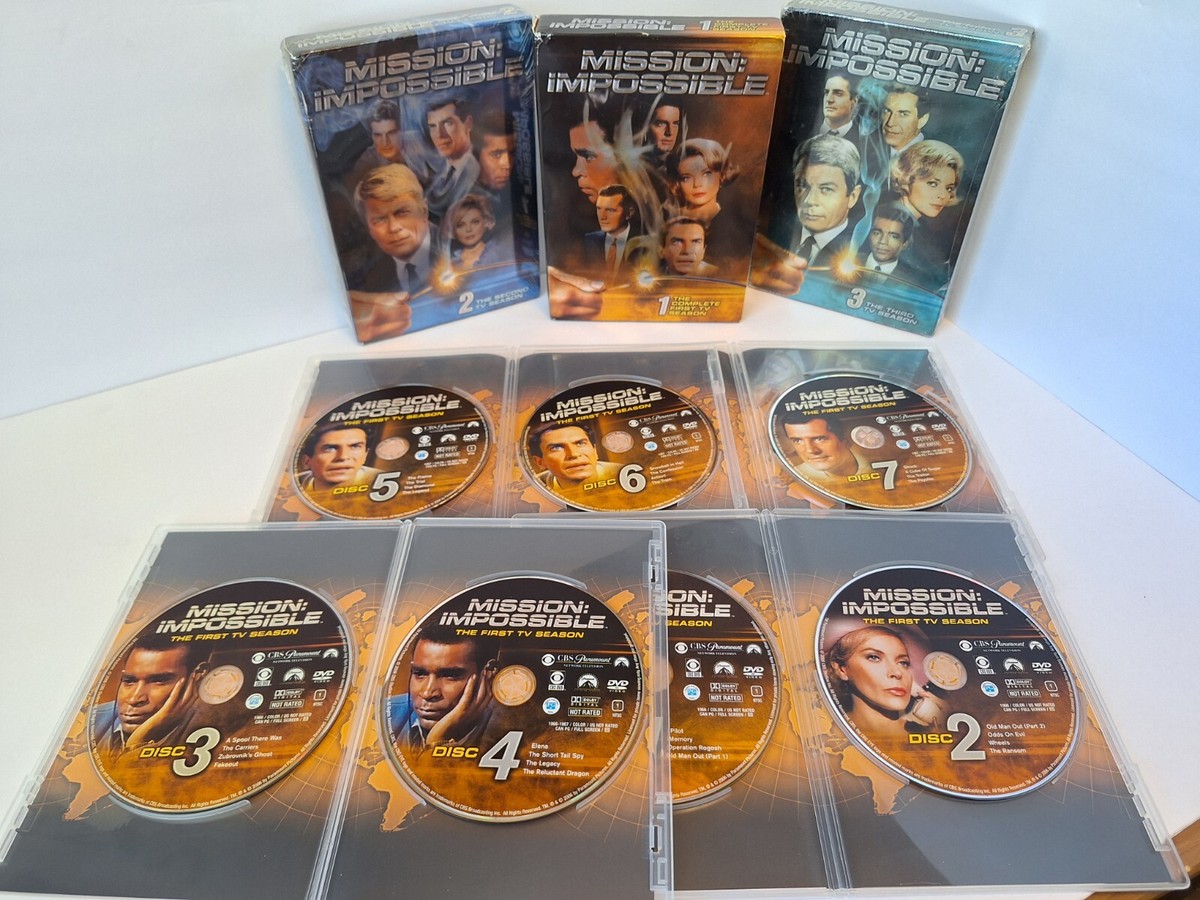 【貴重】MISSION: IMPOSSIBLE DVD TVシリーズコンプリート Mission: Impossible: the Complete First TV Season (DVD, 1966