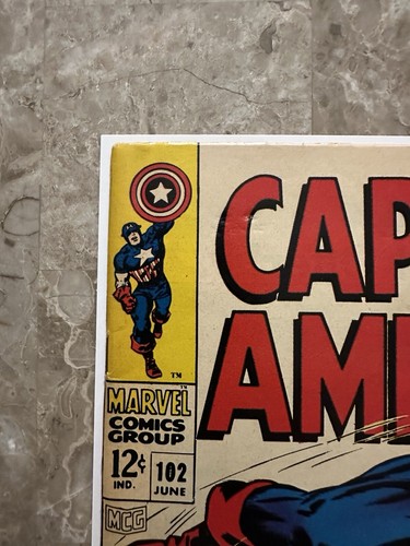 Capitán América #102 bien+ 6,5 (Marvel Comics 1968) - Imagen 2 de 24