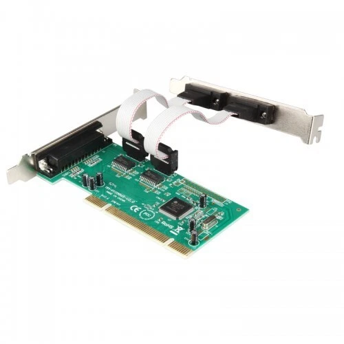 SYBA - 2 Port DB9 Serial and 1 Port DB25 Parallel PCI 32 Bit Card - SY-PCI50009 - Picture 1 of 1