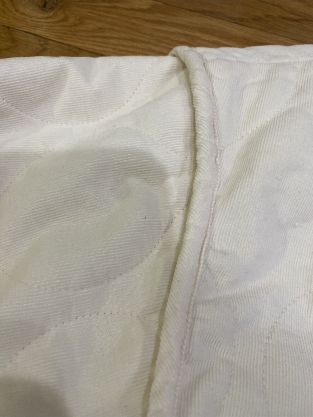 Universal Thread Cream Full Zip Drawstring Pocket… - image 3