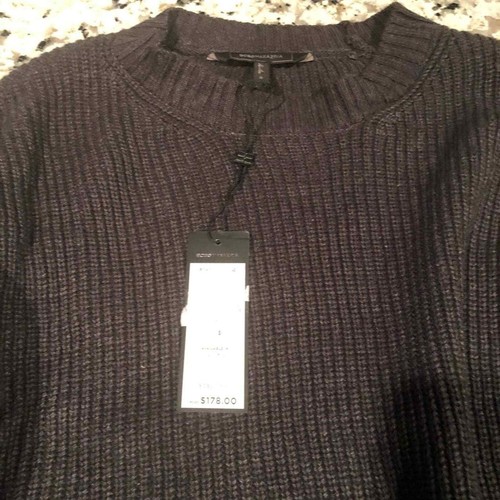 BCBGMAXAZRIA Rib Knit Crew Neck Sweater NWT - Picture 9 of 12