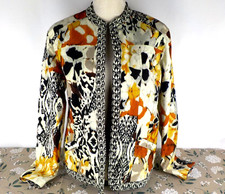 Chico's Ladies Black Lined Jacket Size 2