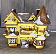 RARE Department 56 Original Snowhouse Series Village House WAVERLY PLACE 1986