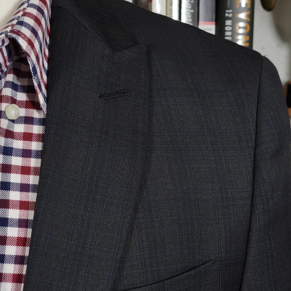 Abrigo Blazer Deportivo Ben Sherman Plectrum Para Hombre Un Botón Elastizado Comodidad 38L NUEVO Foto 3 de 4