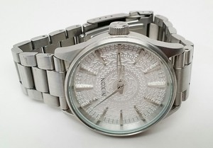 nixon sentry silver