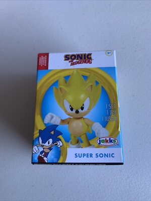 NEW 2023 Jakks Pacific  Super Sonic   The Hedgehog 2.5'' Classic Figure.  New