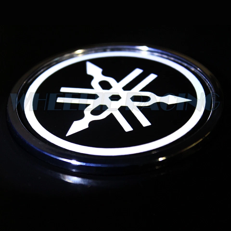 2,5 «4 М толщиной 3D хромированный обтекатель/крыло эмблема наклейка для yamaha отражающий логотип - Изображение 3 из 3