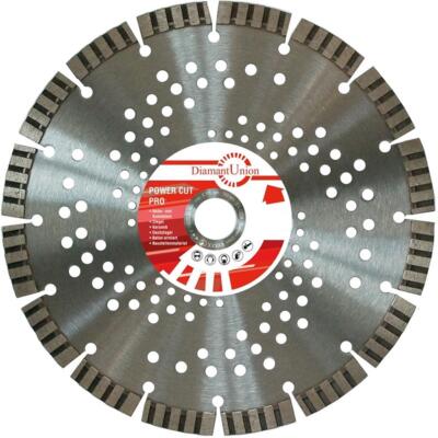 Diamant Trennscheibe Beton Granit 350/20 mm Turbo Laser 12 mm Power Cut Pro