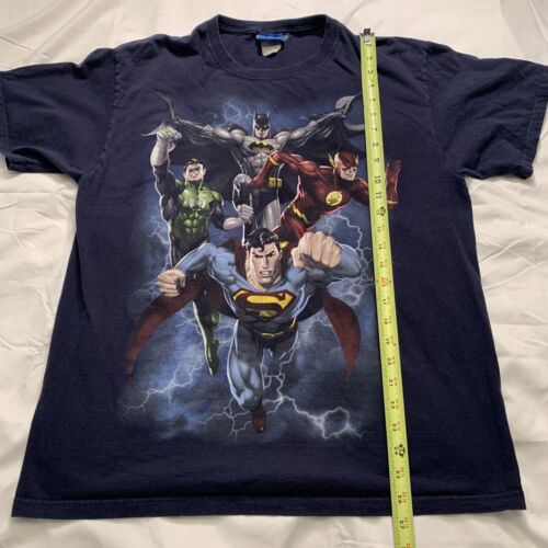 TRVPPY Damen T-Shirt Shirt Modell Superman Batman Flash League XS-XXL 