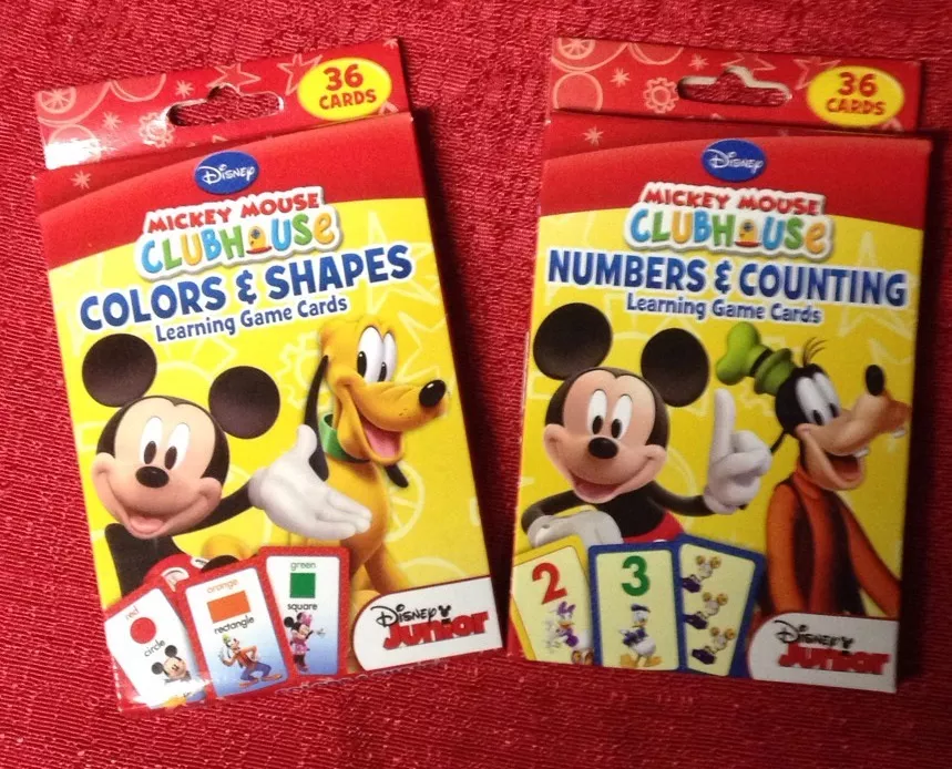 Mickey Mouse Clubhouse Toddlers Learn Colors, Shapes & Numbers