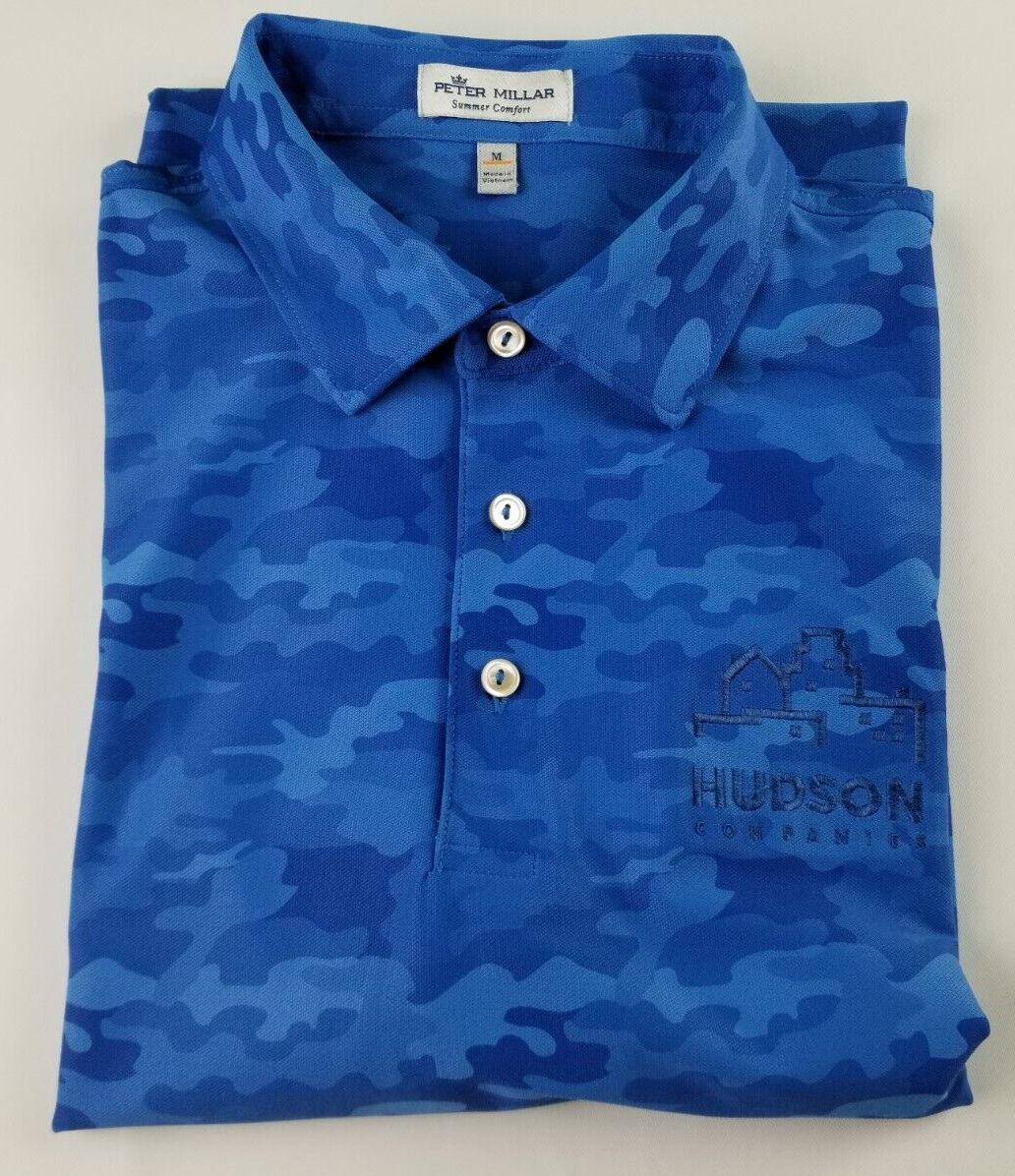 peter millar summer comfort dress shirt Peter Millar Oyster Roast Performance Jersey Polo White / XL