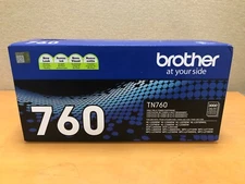 Brother TN-760 TN760 Genuine High Yield Toner Cartridge. “Please Read Desc”