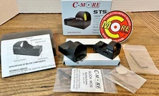 C-MORE Systems Aluminum Red Dot 3-MOA Small STS Tactical Reflex Sight STS2B-3