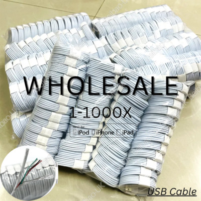 Wholesale Lot USB Fast Charger Cable 3Ft 6Ft For Apple iPhone 14/13/12/11/8/6/SE