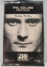Phil Collins Face Value Cassette Atlantic Records 1981