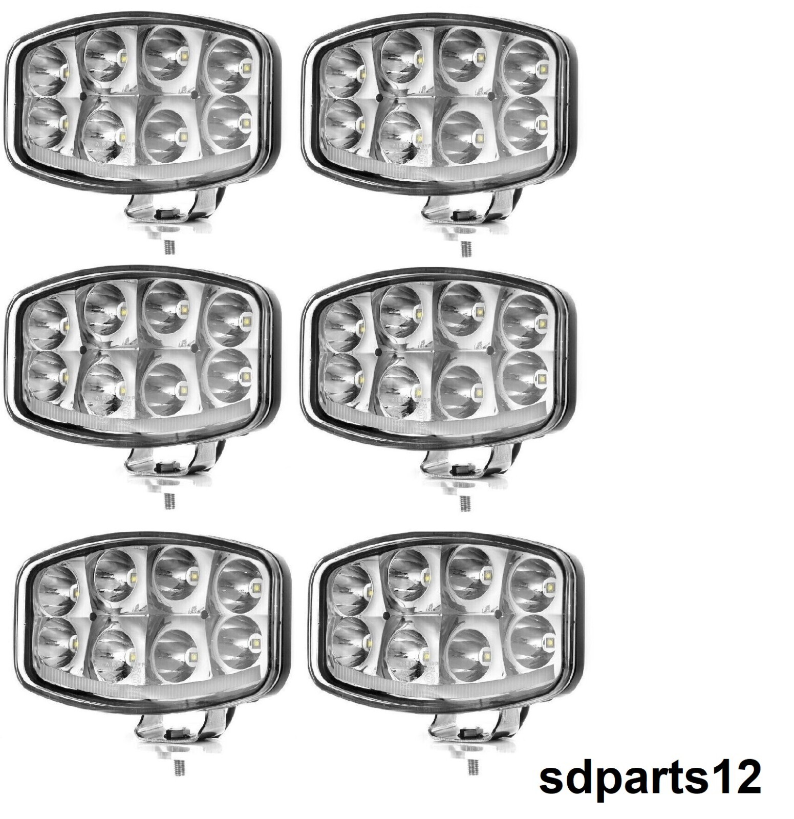 Phares Antibrouillard LED Multi-Tension de Remplacement Routier pour Actros