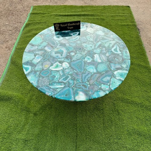 Agate Table, Agate Console Table, Agate Countertop/Side Table/ Agate Table Top - Picture 3 of 9