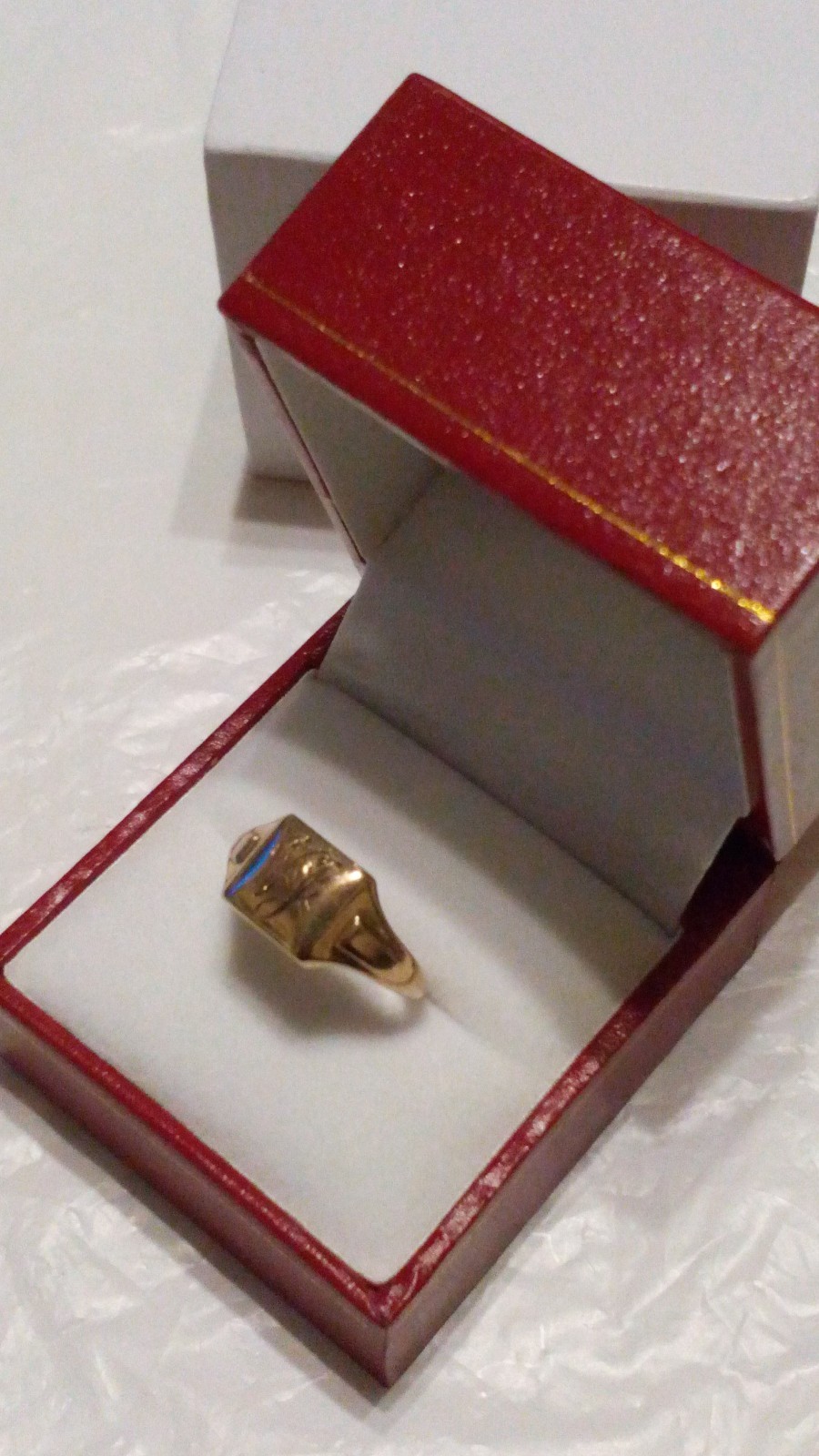 VICTORIAN 9ct Yellow Gold RECTANGULAR Shaped Face… - image 6