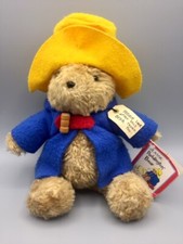 Eden Classic 10" Paddington Bear Darkest Peru to England Yellow Hat Vintage Cute