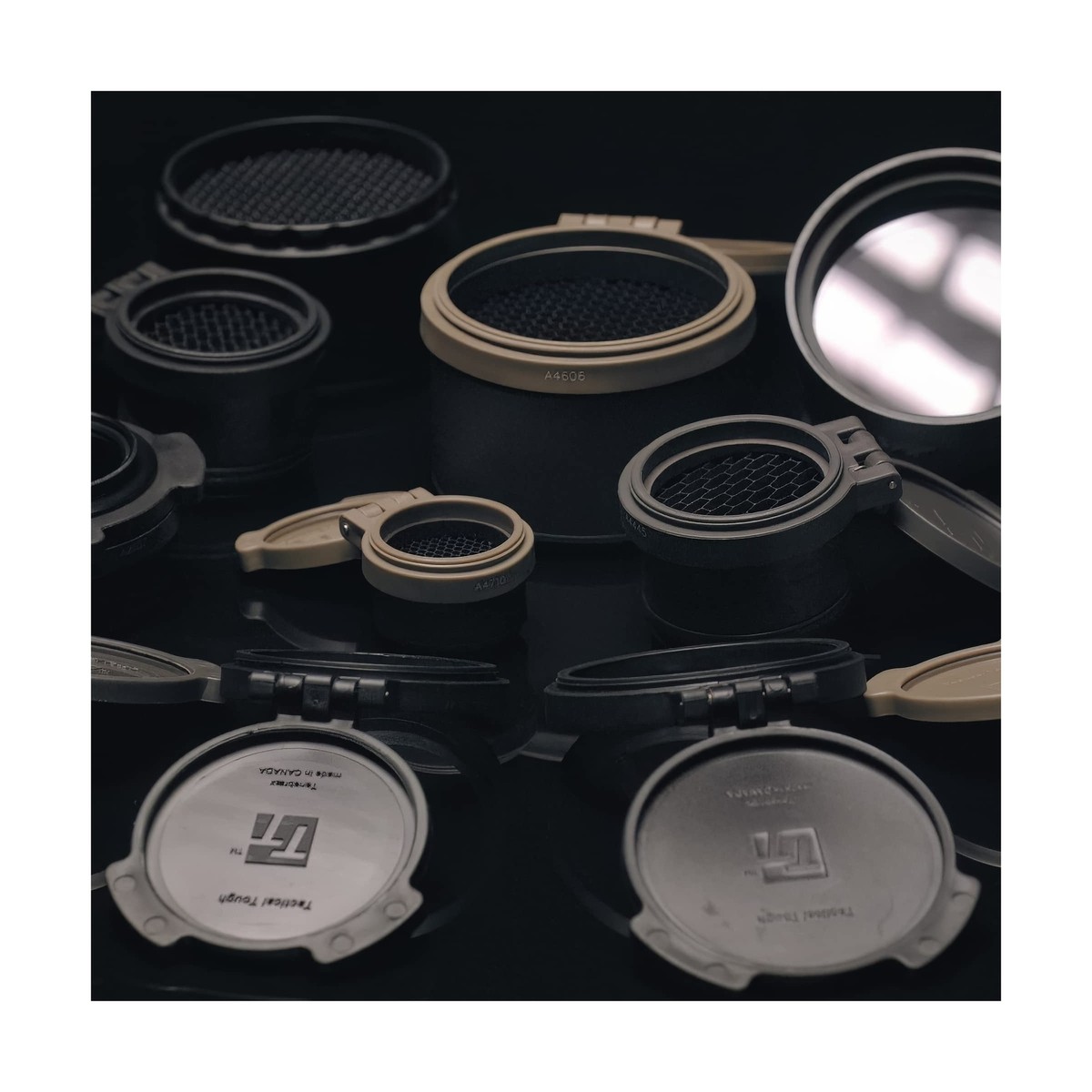 Tenebraex Ocular & Objective Scope Cover Kit for Sig Sauer Tango 6