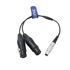 Image of Shogun Flame Ninja Inferno Audio Input Cable 10 Pin to XLR for Atomos Monitor