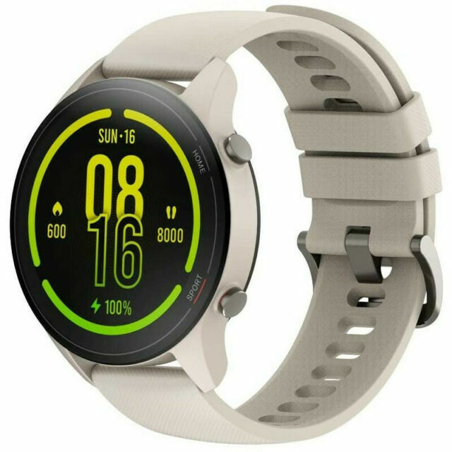 Xiaomi Mi Watch 45mm Caja Poliamida Reforzada con Fibra de Vidrio en Beige,  Correa Silicona en Beige, Reloj Inteligente (BHR4723GL) | Compra online en  eBay